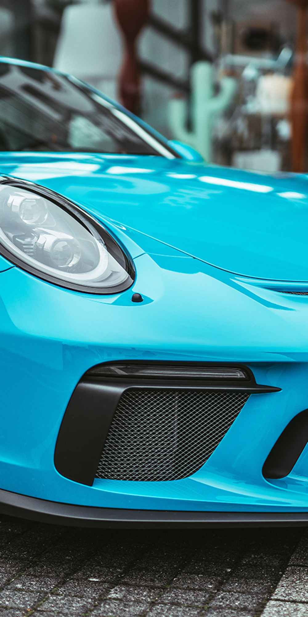 Porsche GT3 komplett gedippt mit Sprühfolie in Transparent / Steinschlagschutz